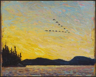Lago Redondo, Bahía de Barro, 1915